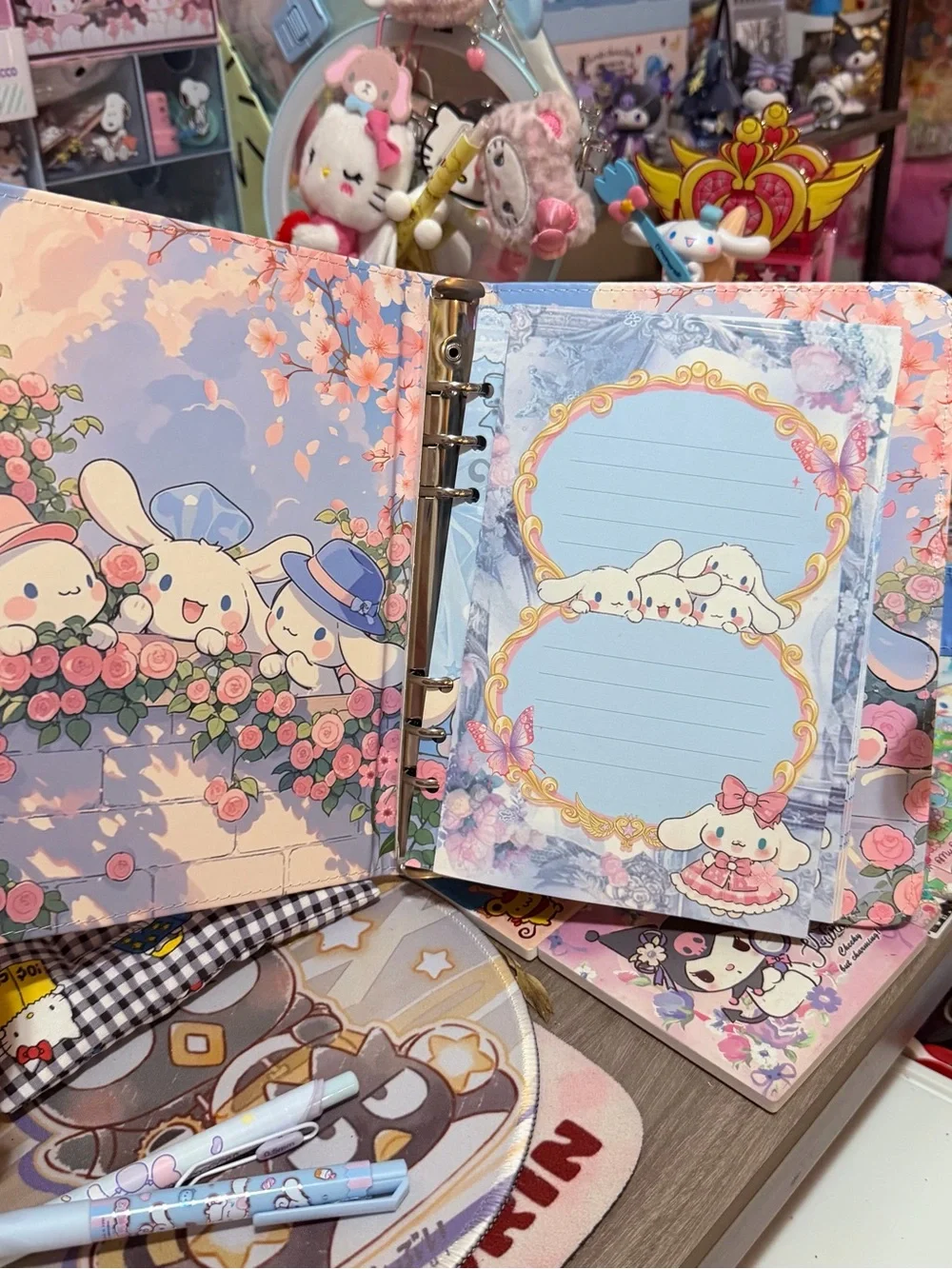 Cinnamoroll Notebook Binder